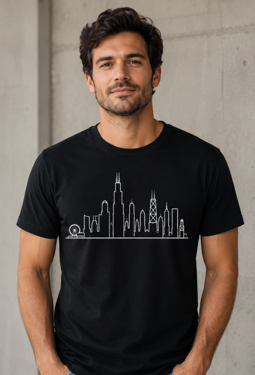 Short Sleeve Skyline Shirt